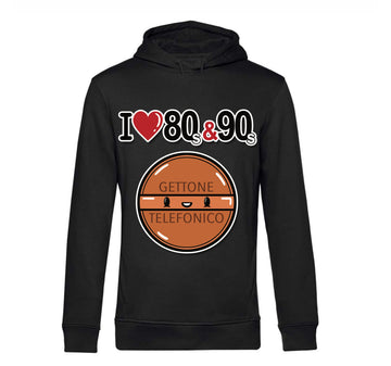 Felpa Uomo I LOVE 80/90 GETTONE ( G70009217 )