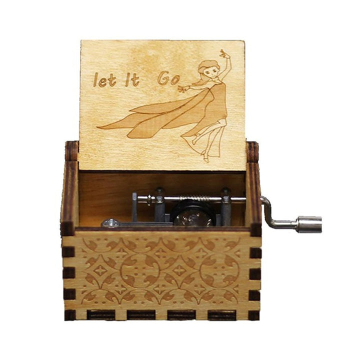 Carillon in legno Disney Frozen Winnie The Pooh Totoro Dragon Ball Buon Natale e Capodanno regalo per gli amici - Gufetto Brand