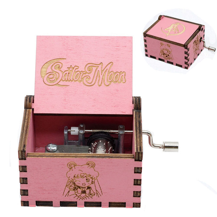 Friends Star Ball Regalo di compleanno Music Box Tema natalizio Anonimato Regalo per bambini in legno - Gufetto Brand