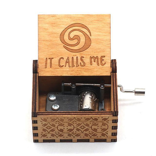 Attacking Giants Stationed Corps Music Box Bianco Blu Nero Legno You're My Sunshine The Godfather Musica Tema Regalo di compleanno - Gufetto Brand