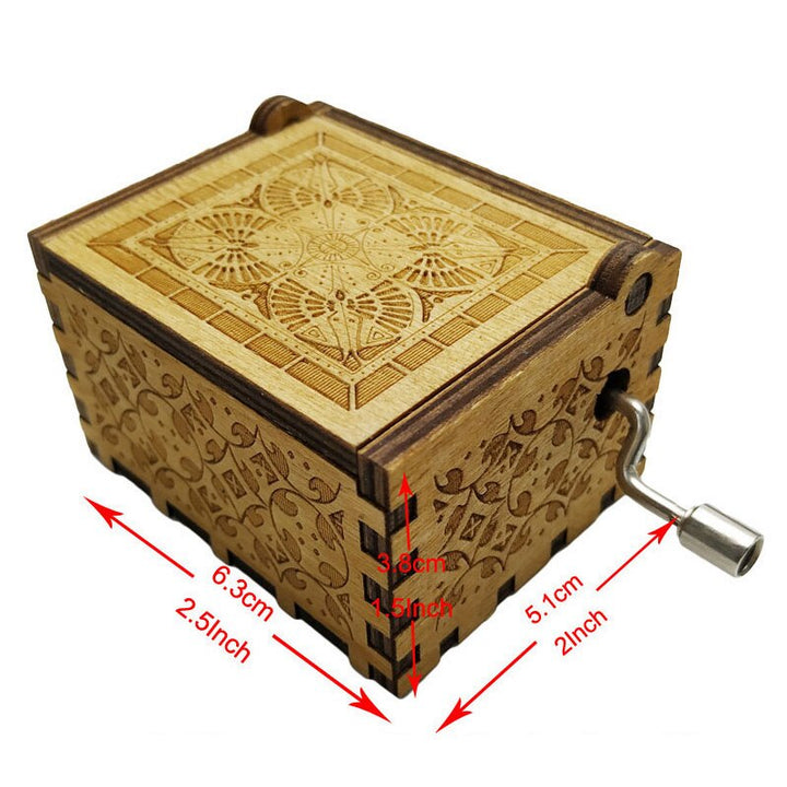 Carillon Tema musicale alla fine dell'amore anime inuyasha KAGOME Kikyo Sesshomaru Stampa carillon in legno bambini ragazzi ragazze regalo Caixa De Musica - Gufetto Brand