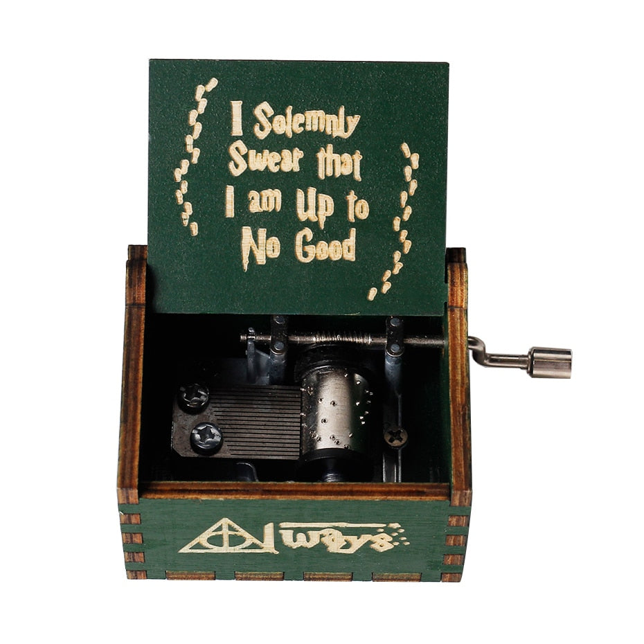 Dragon Ball Carillon a manovella in legno Davy Jones Musik Cajas De Musica Snowball Jack Sparrow Regalo di Natale - Gufetto Brand