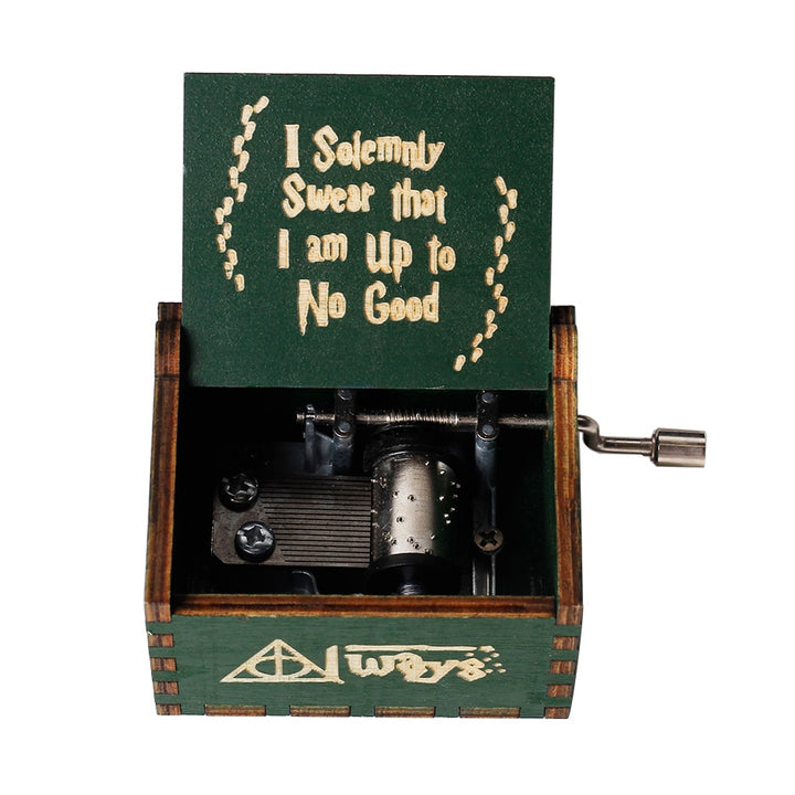 Dragon Ball Carillon a manovella in legno Davy Jones Musik Cajas De Musica Snowball Jack Sparrow Regalo di Natale - Gufetto Brand