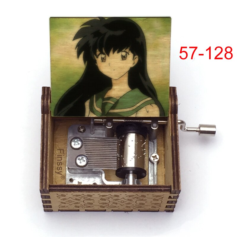 Carillon Tema musicale alla fine dell'amore anime inuyasha KAGOME Kikyo Sesshomaru Stampa carillon in legno bambini ragazzi ragazze regalo Caixa De Musica - Gufetto Brand