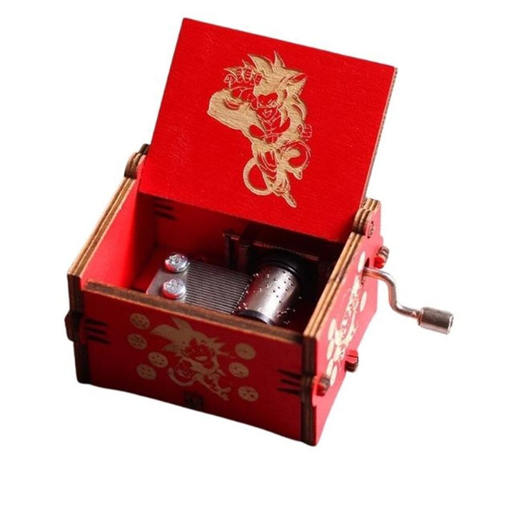 Dragon Ball Carillon a manovella in legno Davy Jones Musik Cajas De Musica Snowball Jack Sparrow Regalo di Natale - Gufetto Brand
