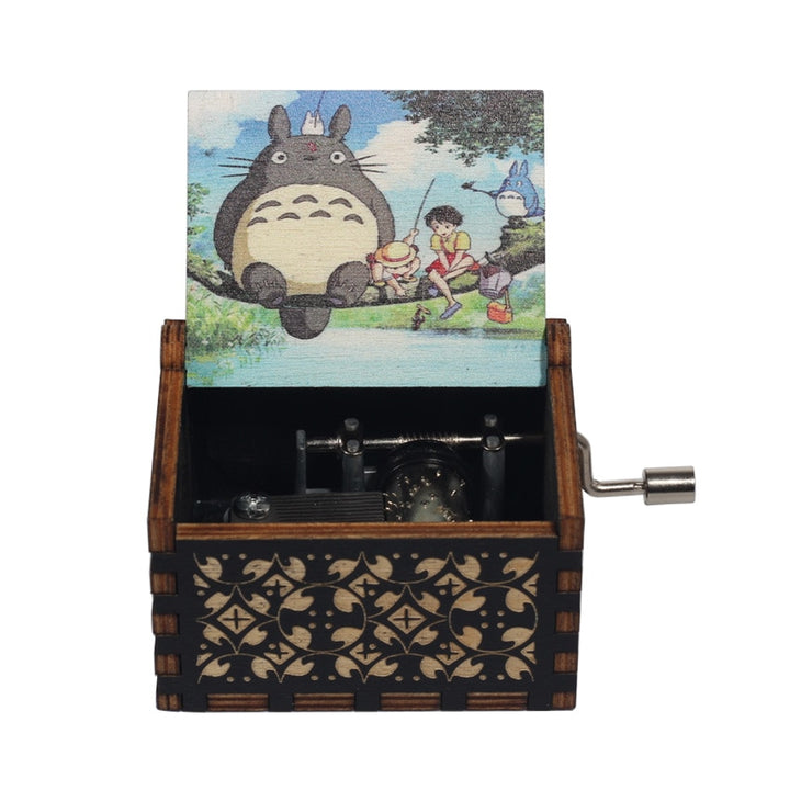 NOVITÀ Music Box QUEEN Un sacco di stili Tema di buon Natale Mano di legno Natale Compleanno Regalo di San Valentino Regalo di Capodanno - Gufetto Brand