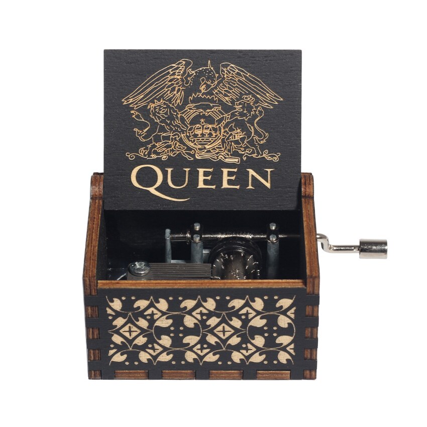 2022 Carillon in legno Jurassic Park all'ingrosso Un sacco di temi Buon Natale My Heart Will Go On Queen Compleanno Regalo di Halloween - Gufetto Brand