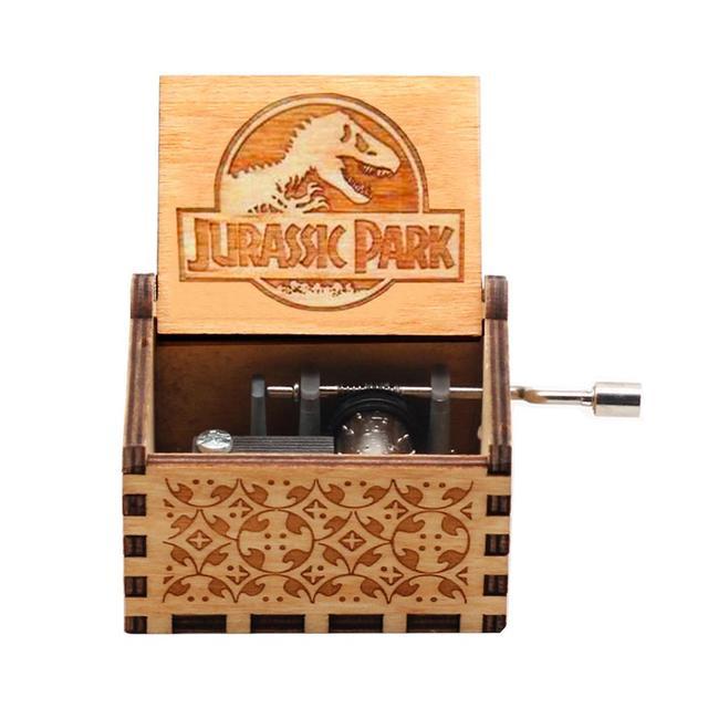 Attacking Giants Stationed Corps Music Box Bianco Blu Nero Legno You're My Sunshine The Godfather Musica Tema Regalo di compleanno - Gufetto Brand