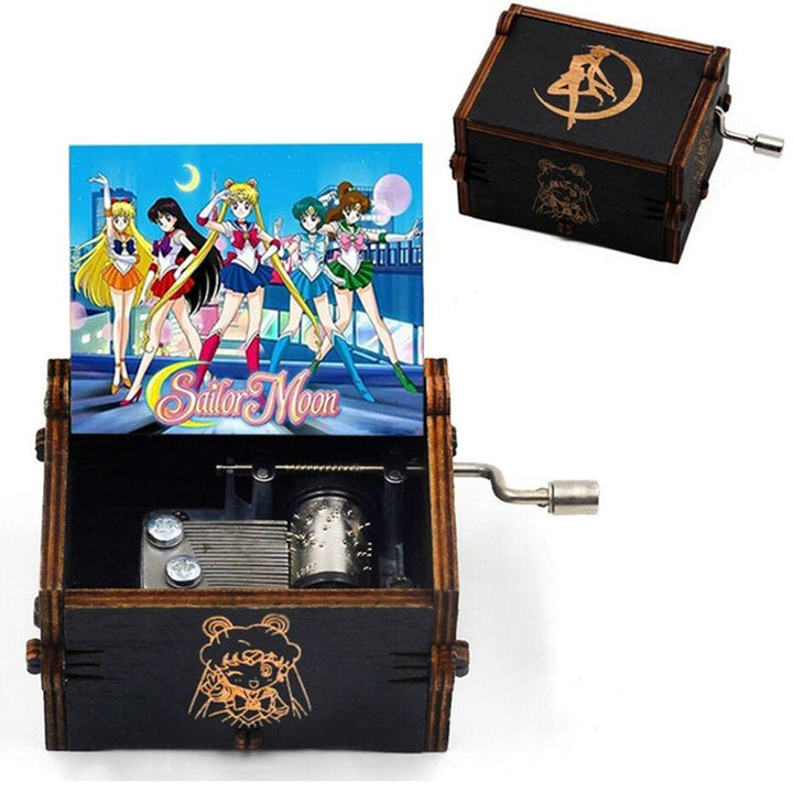 Friends Star Ball Regalo di compleanno Music Box Tema natalizio Anonimato Regalo per bambini in legno - Gufetto Brand