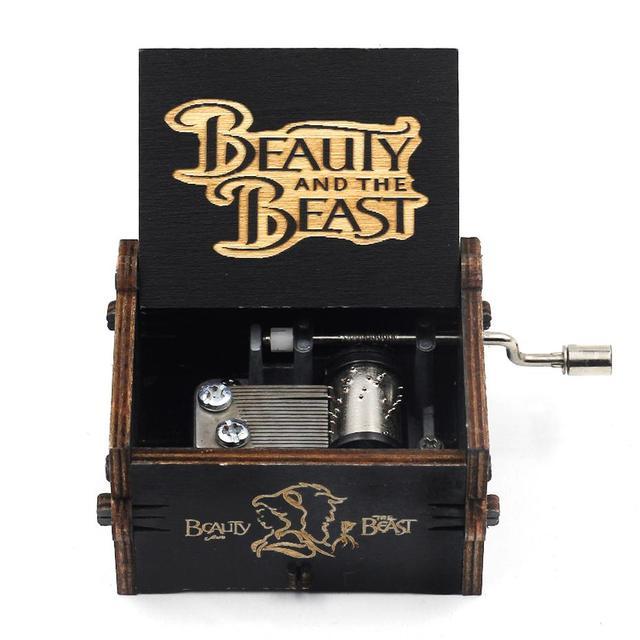 New Attack on Titan Queen Music Box Manovelle in legno intagliato antico Power Game Crossing Rainbow Regali di compleanno di Natale - Gufetto Brand