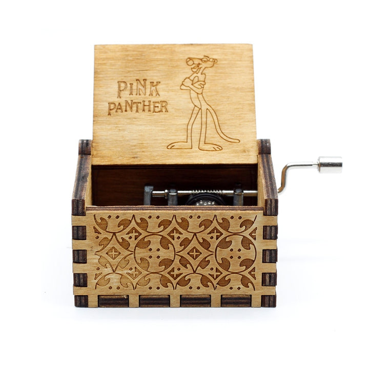 Carillon Queen a manovella in legno caldo Tema Bohemian Rhapsody Love Dad Love Mom You Are Our Sunshine compleanno Regalo di Natale - Gufetto Brand