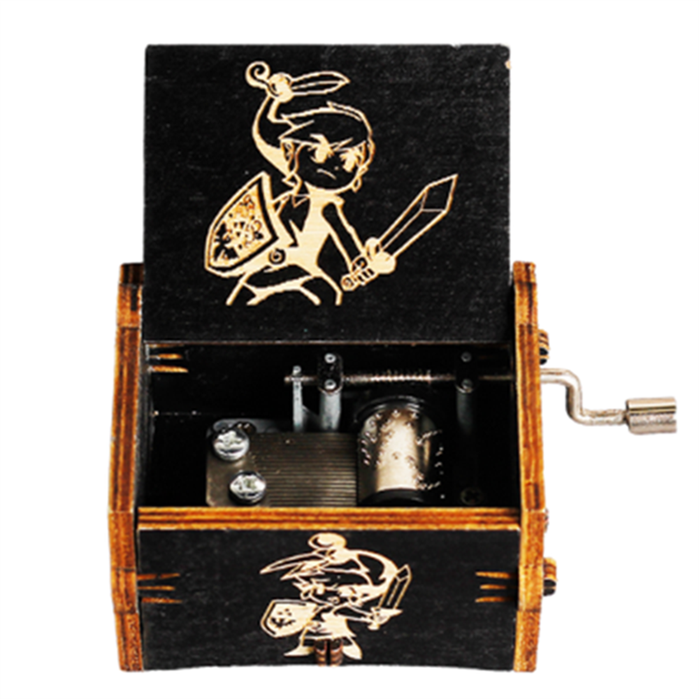 Dragon Ball Carillon a manovella in legno Davy Jones Musik Cajas De Musica Snowball Jack Sparrow Regalo di Natale - Gufetto Brand