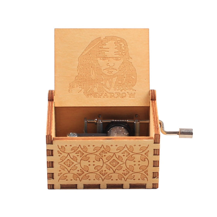 NOVITÀ Music Box QUEEN Un sacco di stili Tema di buon Natale Mano di legno Natale Compleanno Regalo di San Valentino Regalo di Capodanno - Gufetto Brand