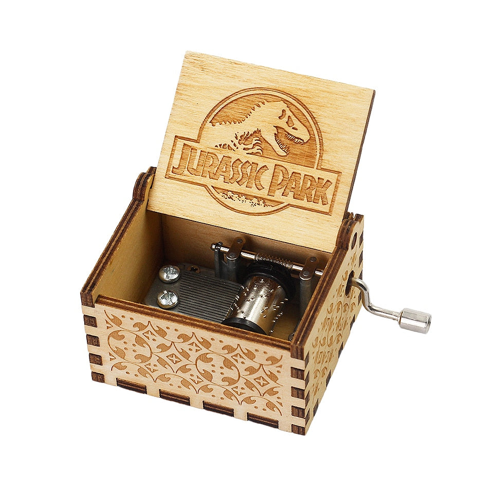 Carillon Queen a manovella in legno caldo Tema Bohemian Rhapsody Love Dad Love Mom You Are Our Sunshine compleanno Regalo di Natale - Gufetto Brand