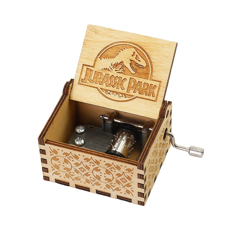 Carillon Queen a manovella in legno caldo Tema Bohemian Rhapsody Love Dad Love Mom You Are Our Sunshine compleanno Regalo di Natale - Gufetto Brand