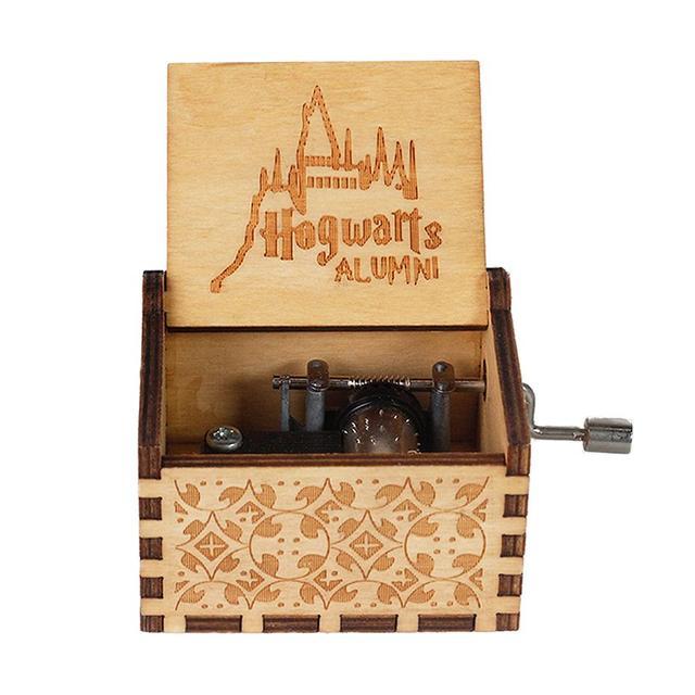 Attacking Giants Stationed Corps Music Box Bianco Blu Nero Legno You're My Sunshine The Godfather Musica Tema Regalo di compleanno - Gufetto Brand