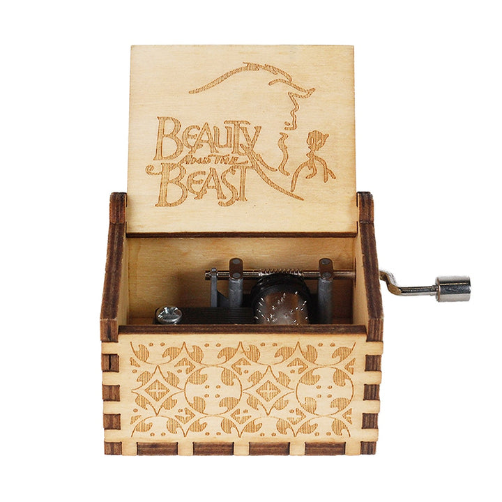 Carillon in legno Disney Frozen Winnie The Pooh Totoro Dragon Ball Buon Natale e Capodanno regalo per gli amici - Gufetto Brand