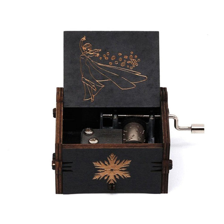 Carillon in legno Disney Frozen Winnie The Pooh Totoro Dragon Ball Buon Natale e Capodanno regalo per gli amici - Gufetto Brand
