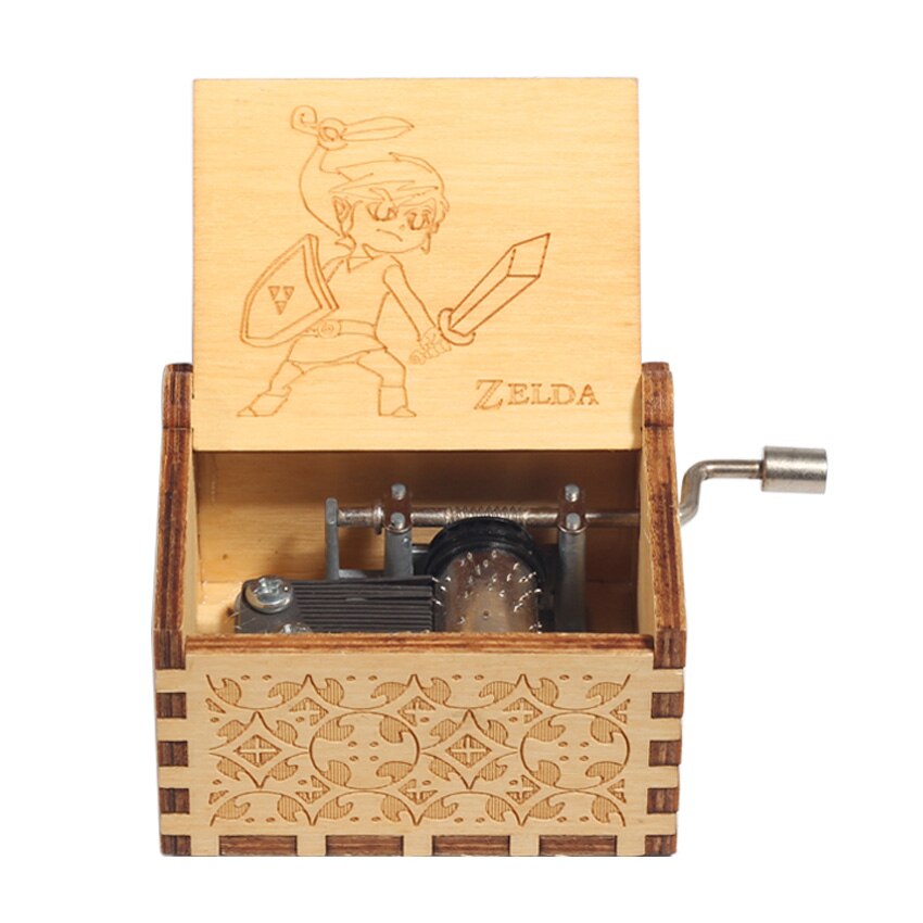 2022 Carillon in legno Jurassic Park all'ingrosso Un sacco di temi Buon Natale My Heart Will Go On Queen Compleanno Regalo di Halloween - Gufetto Brand
