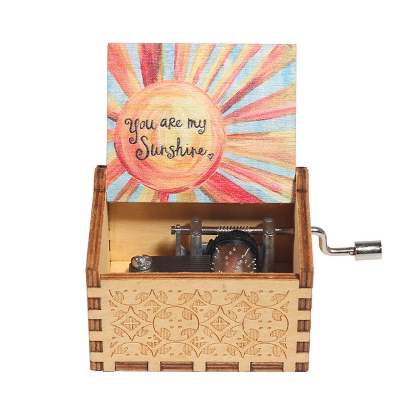 2022 Carillon in legno Jurassic Park all'ingrosso Un sacco di temi Buon Natale My Heart Will Go On Queen Compleanno Regalo di Halloween - Gufetto Brand