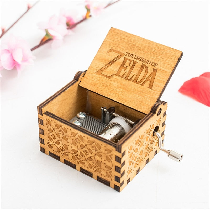 Tema Game Link Inciso a mano Carillon in legno Artigianato Cosplay - Gufetto Brand