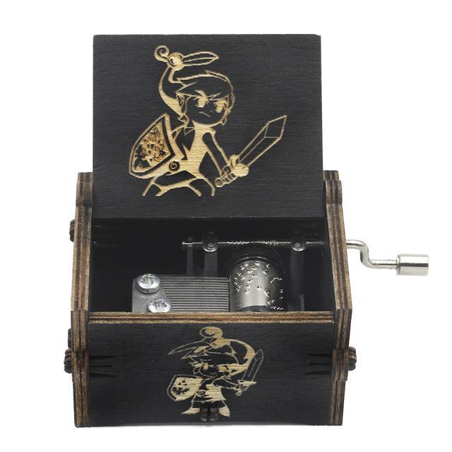 New Attack on Titan Queen Music Box Manovelle in legno intagliato antico Power Game Crossing Rainbow Regali di compleanno di Natale - Gufetto Brand