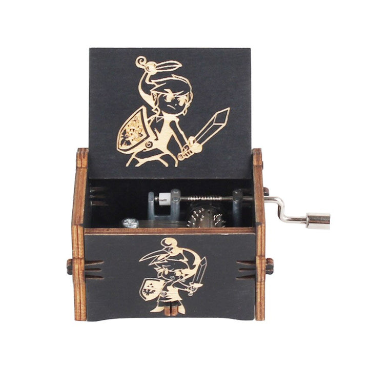 NOVITÀ Music Box QUEEN Un sacco di stili Tema di buon Natale Mano di legno Natale Compleanno Regalo di San Valentino Regalo di Capodanno - Gufetto Brand