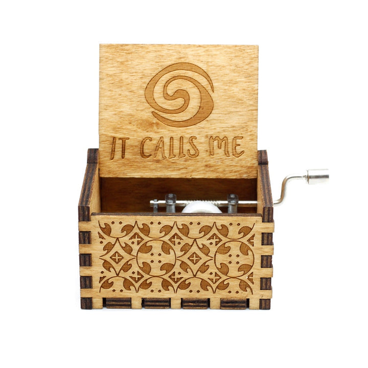 Carillon Queen a manovella in legno caldo Tema Bohemian Rhapsody Love Dad Love Mom You Are Our Sunshine compleanno Regalo di Natale - Gufetto Brand