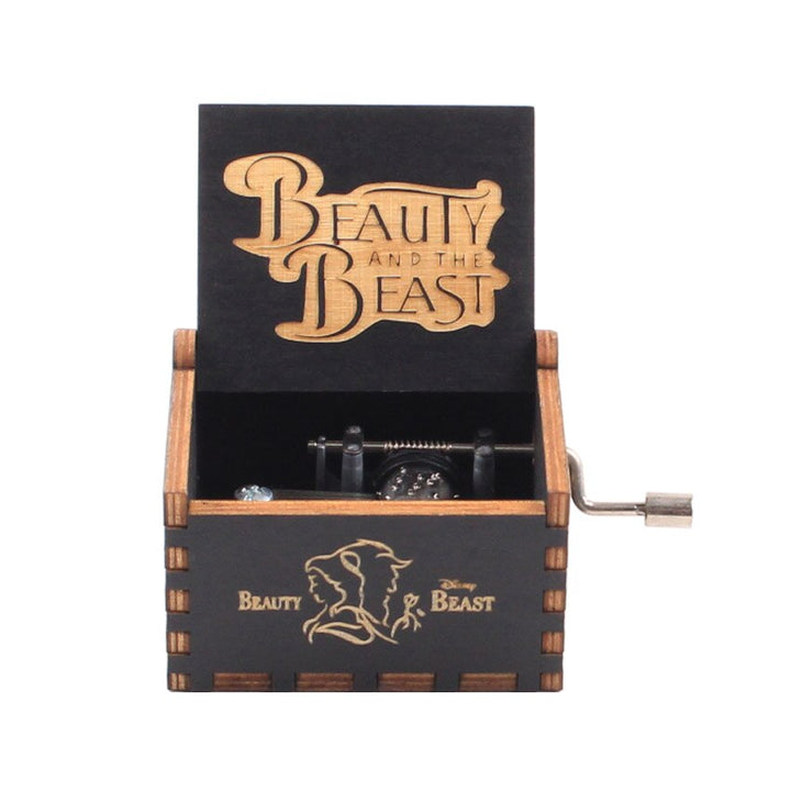 NOVITÀ Music Box QUEEN Un sacco di stili Tema di buon Natale Mano di legno Natale Compleanno Regalo di San Valentino Regalo di Capodanno - Gufetto Brand