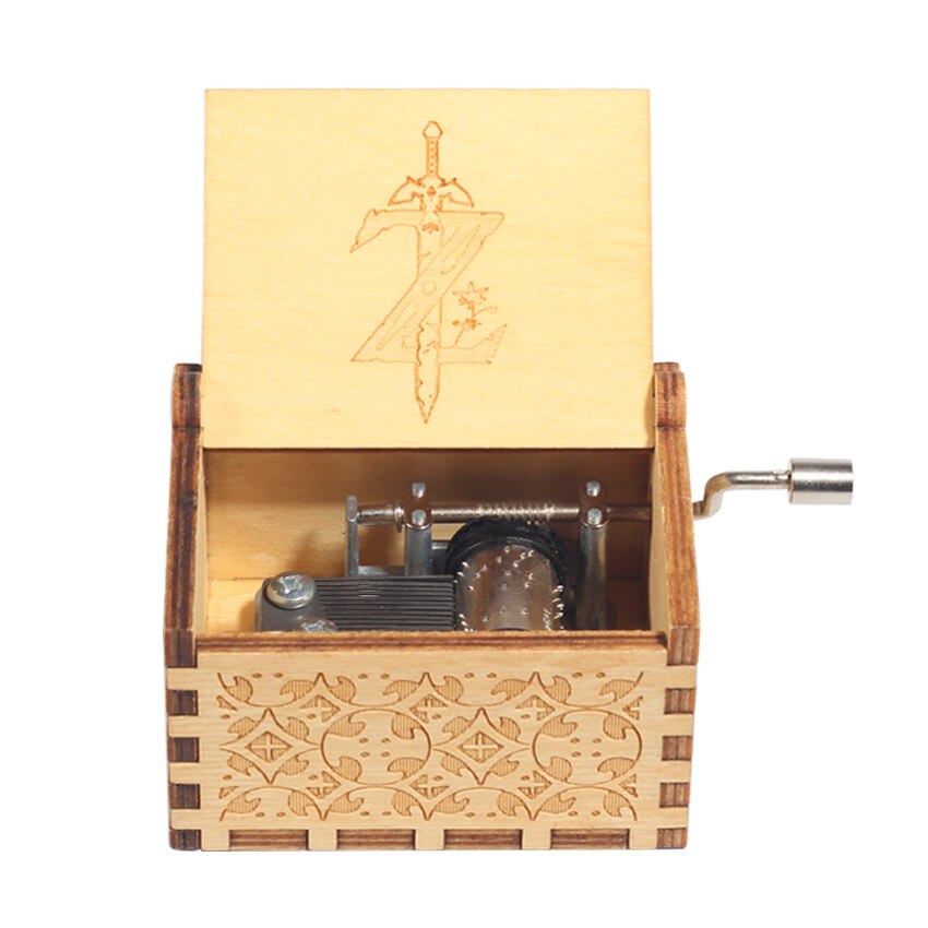 NOVITÀ Music Box QUEEN Un sacco di stili Tema di buon Natale Mano di legno Natale Compleanno Regalo di San Valentino Regalo di Capodanno - Gufetto Brand