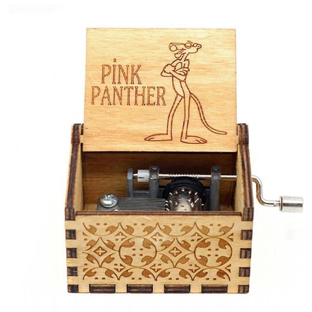 Attacking Giants Stationed Corps Music Box Bianco Blu Nero Legno You're My Sunshine The Godfather Musica Tema Regalo di compleanno - Gufetto Brand