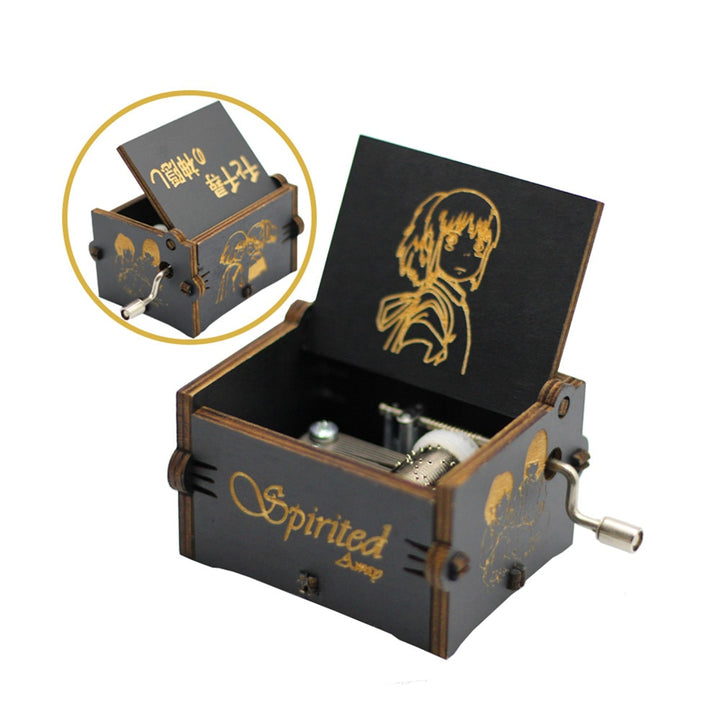 Dragon Ball Carillon a manovella in legno Davy Jones Musik Cajas De Musica Snowball Jack Sparrow Regalo di Natale - Gufetto Brand