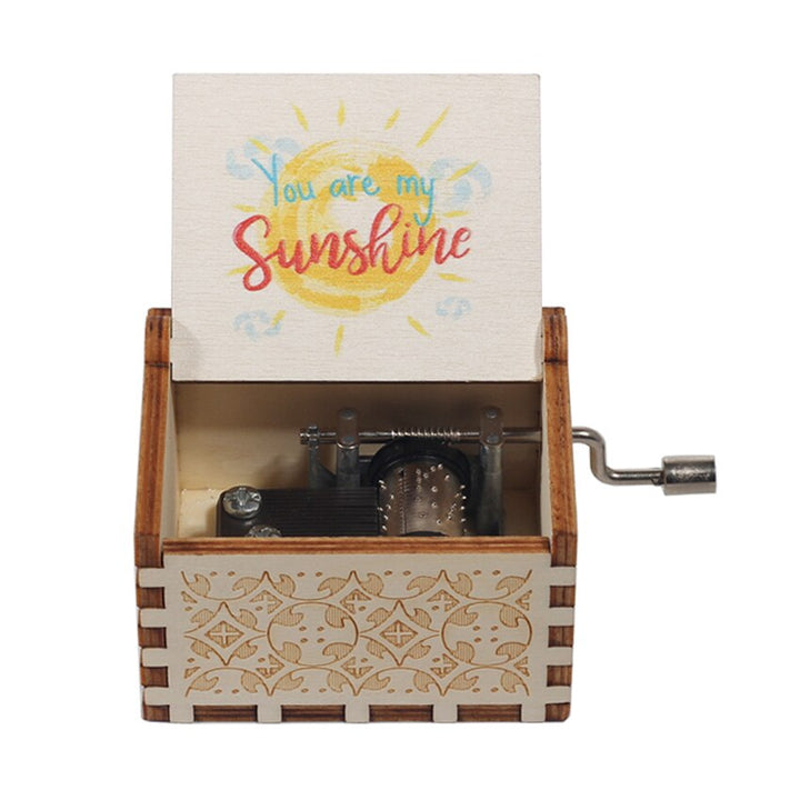 2022 Carillon in legno Jurassic Park all'ingrosso Un sacco di temi Buon Natale My Heart Will Go On Queen Compleanno Regalo di Halloween - Gufetto Brand
