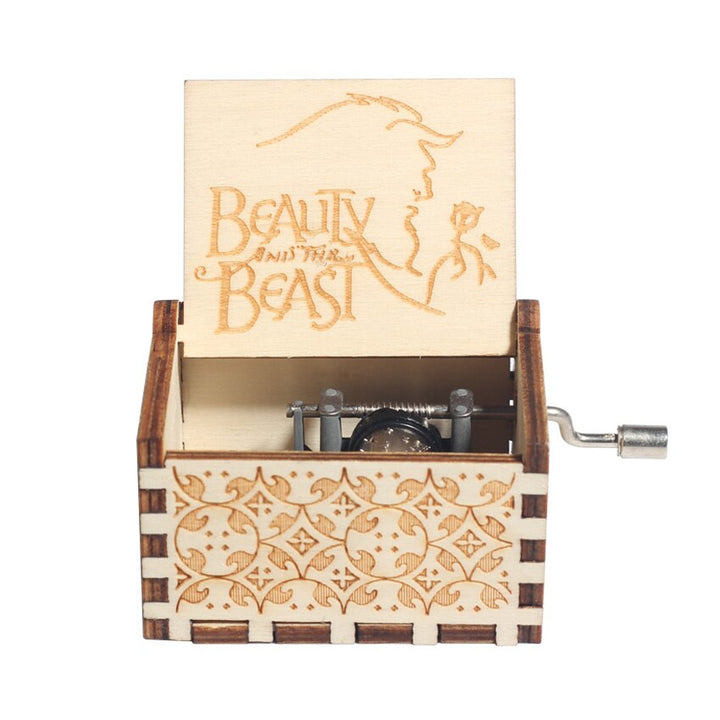 2022 Carillon in legno Jurassic Park all'ingrosso Un sacco di temi Buon Natale My Heart Will Go On Queen Compleanno Regalo di Halloween - Gufetto Brand
