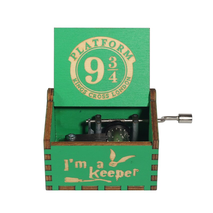 2022 Carillon in legno Jurassic Park all'ingrosso Un sacco di temi Buon Natale My Heart Will Go On Queen Compleanno Regalo di Halloween - Gufetto Brand