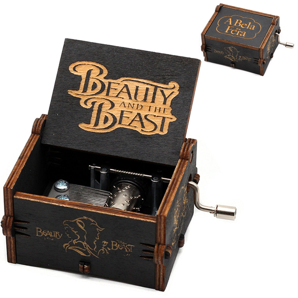 Carillon in legno Disney Frozen Winnie The Pooh Totoro Dragon Ball Buon Natale e Capodanno regalo per gli amici - Gufetto Brand