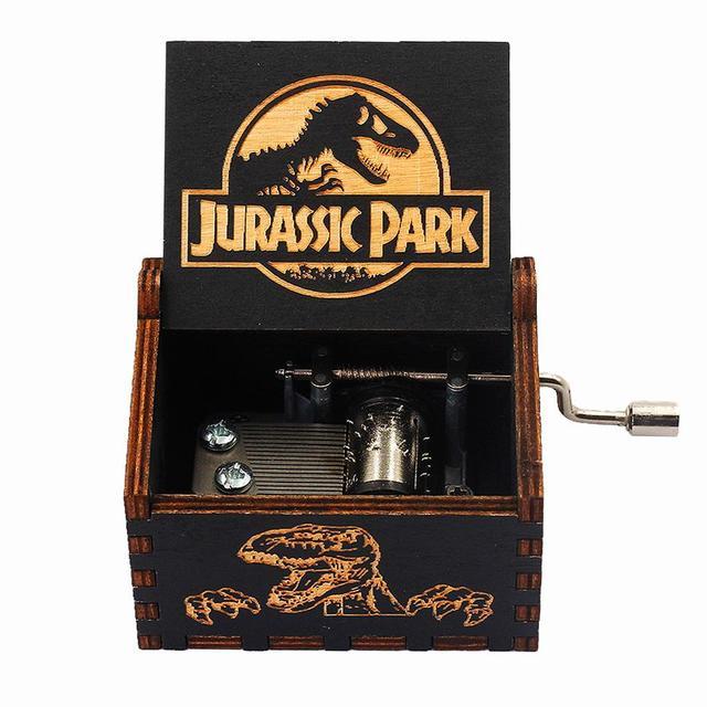 Attacking Giants Stationed Corps Music Box Bianco Blu Nero Legno You're My Sunshine The Godfather Musica Tema Regalo di compleanno - Gufetto Brand