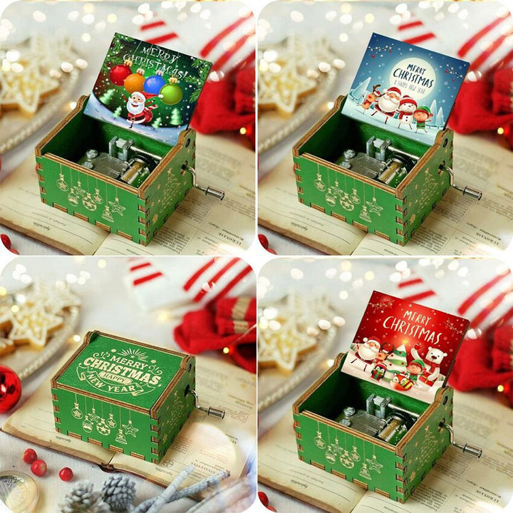 2022 Carillon in legno Jurassic Park all'ingrosso Un sacco di temi Buon Natale My Heart Will Go On Queen Compleanno Regalo di Halloween - Gufetto Brand