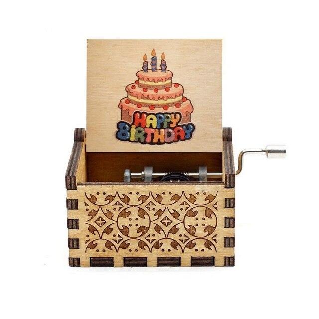 2022 Carillon in legno Jurassic Park all'ingrosso Un sacco di temi Buon Natale My Heart Will Go On Queen Compleanno Regalo di Halloween - Gufetto Brand
