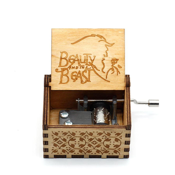 Carillon in legno fatto a mano Jack Sparrow dai pirati dei Caraibi suona melodia Davy Jones Sailor Moon carillon regalo - Gufetto Brand