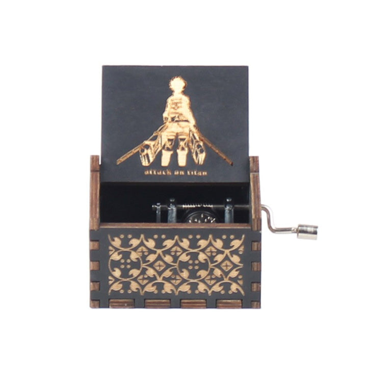 NOVITÀ Music Box QUEEN Un sacco di stili Tema di buon Natale Mano di legno Natale Compleanno Regalo di San Valentino Regalo di Capodanno - Gufetto Brand