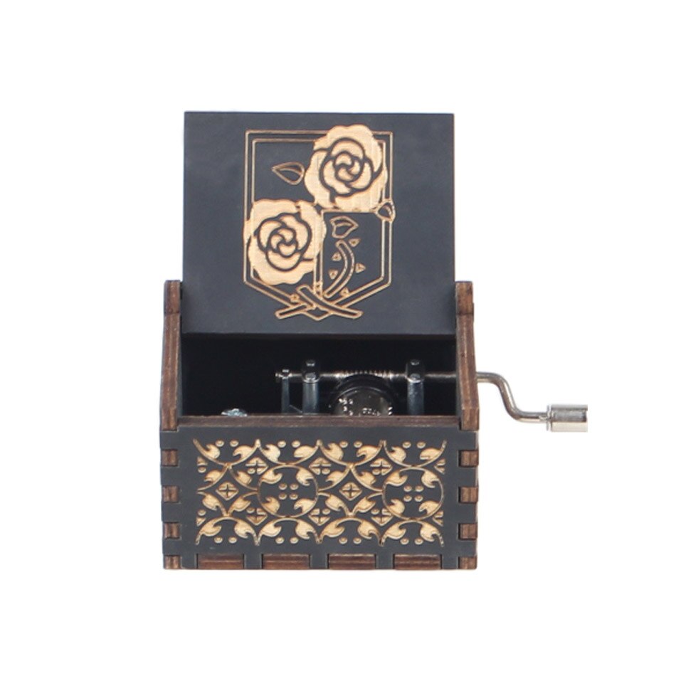 NOVITÀ Music Box QUEEN Un sacco di stili Tema di buon Natale Mano di legno Natale Compleanno Regalo di San Valentino Regalo di Capodanno - Gufetto Brand