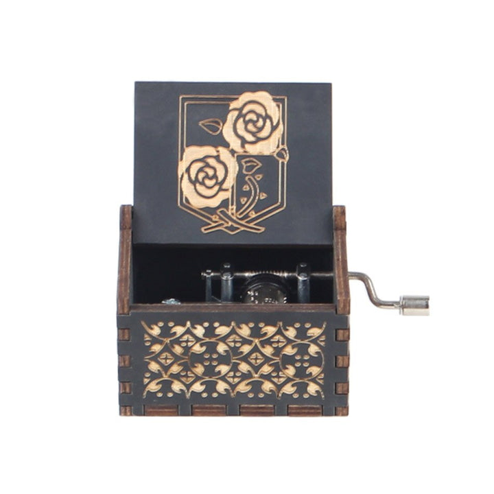 NOVITÀ Music Box QUEEN Un sacco di stili Tema di buon Natale Mano di legno Natale Compleanno Regalo di San Valentino Regalo di Capodanno - Gufetto Brand