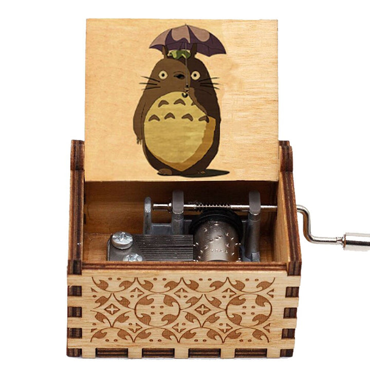 Carillon in legno Disney Frozen Winnie The Pooh Totoro Dragon Ball Buon Natale e Capodanno regalo per gli amici - Gufetto Brand