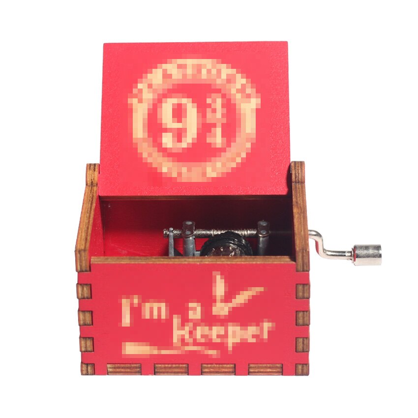 NOVITÀ Music Box QUEEN Un sacco di stili Tema di buon Natale Mano di legno Natale Compleanno Regalo di San Valentino Regalo di Capodanno - Gufetto Brand