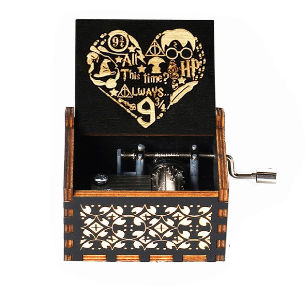 Carillon in legno fatto a mano Jack Sparrow dai pirati dei Caraibi suona melodia Davy Jones Sailor Moon carillon regalo - Gufetto Brand