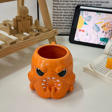 Angry Cthulhu tazza in ceramica