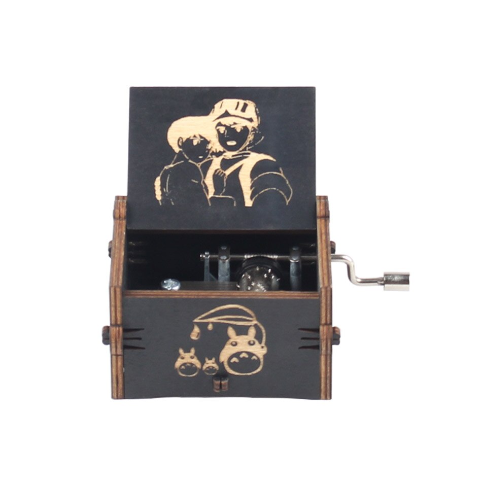 NOVITÀ Music Box QUEEN Un sacco di stili Tema di buon Natale Mano di legno Natale Compleanno Regalo di San Valentino Regalo di Capodanno - Gufetto Brand