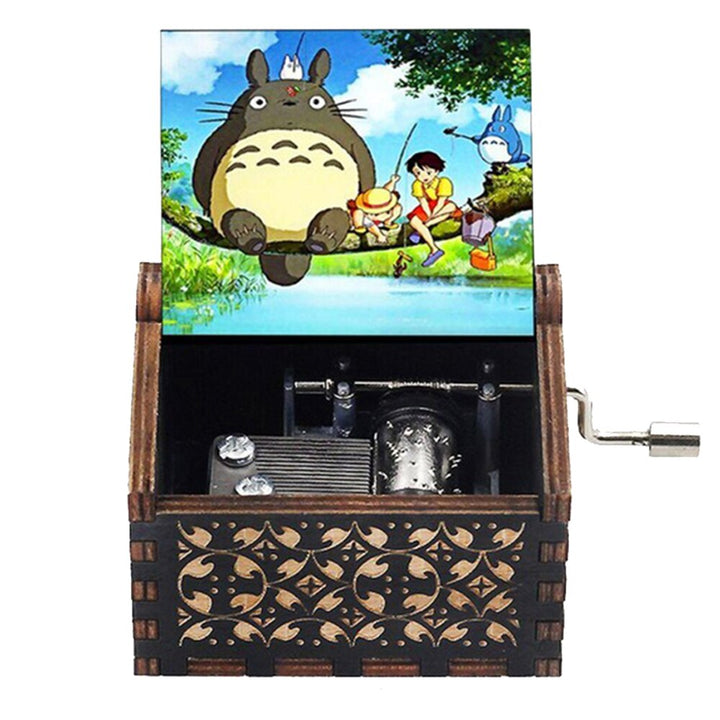 Carillon in legno Disney Frozen Winnie The Pooh Totoro Dragon Ball Buon Natale e Capodanno regalo per gli amici - Gufetto Brand