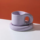Tazza paffuta fatta a mano grassa da 400ml